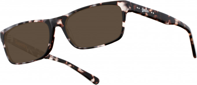 Superdry SDO-BLAINE Sunglasses in Gloss Black Leopard