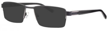 Ferucci FE2009 Sunglasses in Black