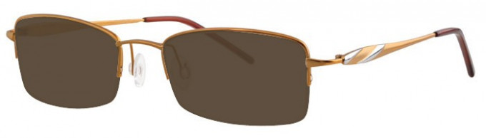 Ferucci FE703 Sunglasses in Gold