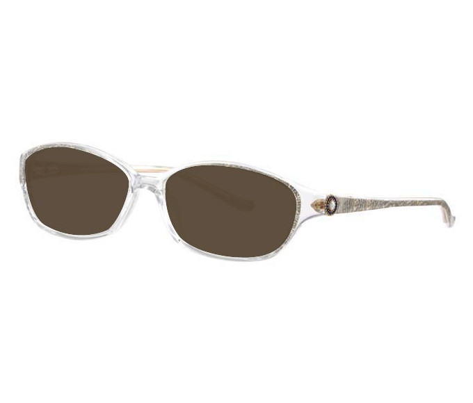 Ferucci FE457 Sunglasses in Pearl