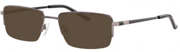 Ferucci FE2004 Sunglasses in Gunmetal