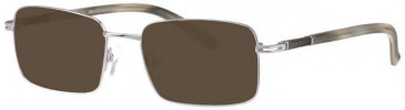 Ferucci FE967-50 Sunglasses in Silver