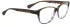 Bellinger GREEK-263 Glasses in Brown/Purple Pattern