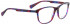 Bellinger TRICAB-146 Glasses in Red/Blue/Purple Pattern