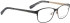 Bellinger GOLDLINE-1-7997 Glasses in Dark Matt Grey/Matt Gold