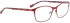 Bellinger EAGLE-1060 Glasses in Bright Red/Bright Purple