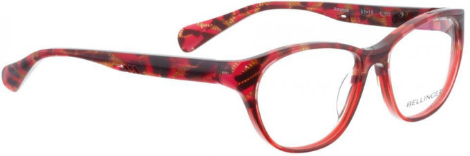 Bellinger AMANDA-110 Glasses in Red Pattern