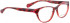 Bellinger AMANDA-110 Glasses in Red Pattern