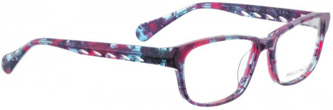 Bellinger PATROL-670 Glasses in Pink Blue Pattern