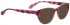 Bellinger AMANDA-607 Sunglasses in Purple Pattern