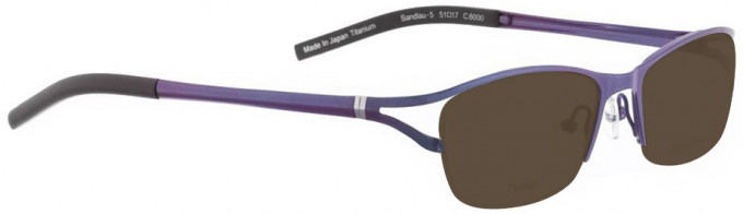 Bellinger SANDLAU-5-6000 Sunglasses in Purple Pearl
