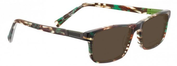 Bellinger BOUNCE-5-210 Sunglasses in Green/Brown Tortoiseshell