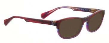 Bellinger PIT-1-117 Sunglasses in Matt Red/Purple Pattern