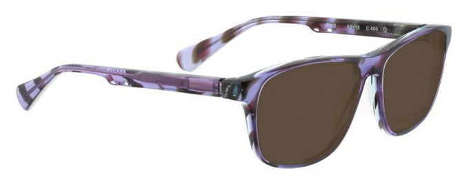 Bellinger PIT-2-600 Sunglasses in Purple Pattern