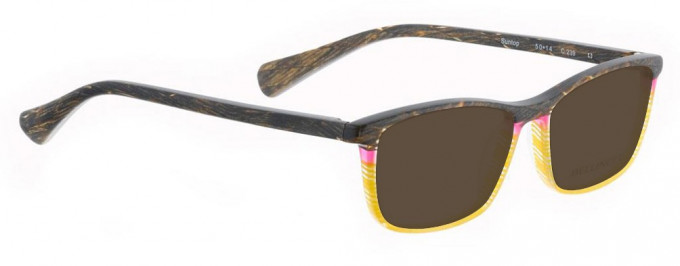 Bellinger SUNTOP-239 Sunglasses in Brown/Yellow