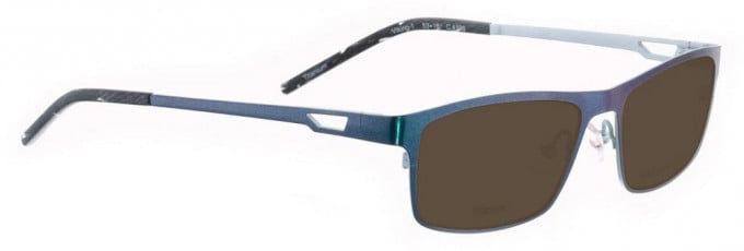 Bellinger VIKING-1-4198 Sunglasses in Metallic Blue