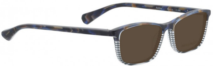 Bellinger SUNTOP-299 Sunglasses in Brown Pattern