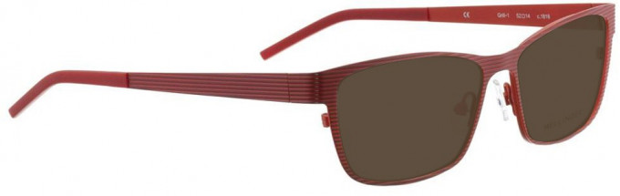Bellinger GRILL-1-1816 Sunglasses in Shiny Red