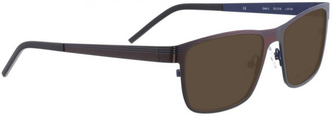 Bellinger GRILL-2-6149 Sunglasses in Dark Purple