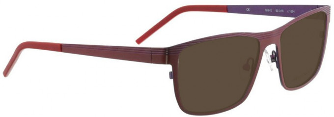 Bellinger GRILL-2-1864 Sunglasses in Shiny Red