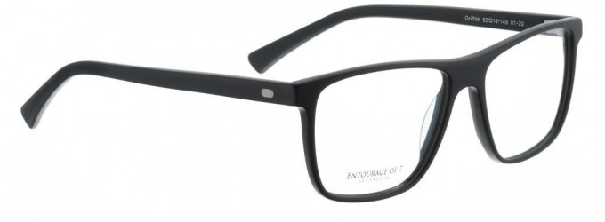 Entourage of 7 GRIFFITH Glasses in Black