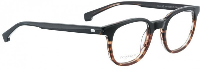 Entourage of 7 HANK-XS Glasses in Brown