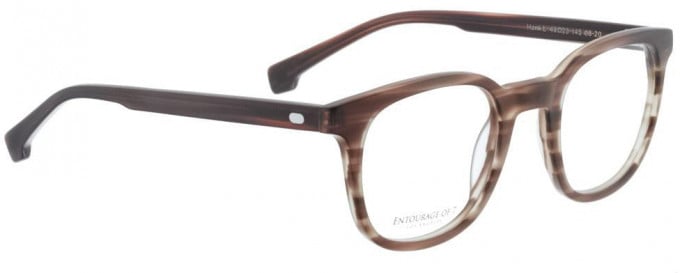 Entourage of 7 HANK-L Glasses in Brown