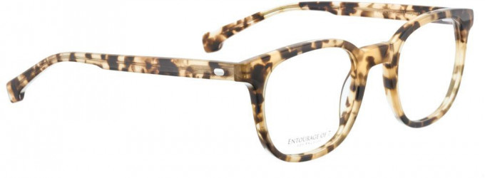 Entourage of 7 HANK-L Glasses in Light Brown Pattern