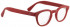 Entourage of 7 KYLE Glasses in Matte Red