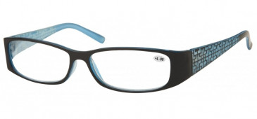 SFE Ready-Made Reading Glasses in Black/Blue