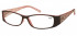 SFE Ready-Made Reading Glasses in Black/Red