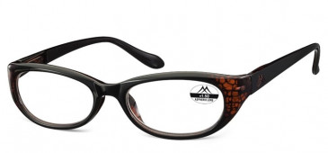 SFE Ready-Made Reading Glasses in Black/Brown