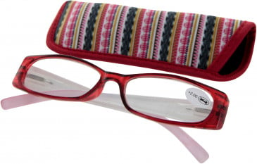 SFE 9325 Ready-made Reading Glasses in Red