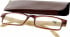 SFE 9342 Ready-made Reading Glasses in Light Brown