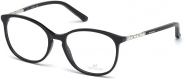 Swarovski SK5163 Glasses in Shiny Black