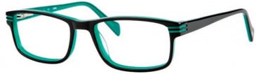 Gola Classics GOLA 20 Glasses in Black/Green Lines