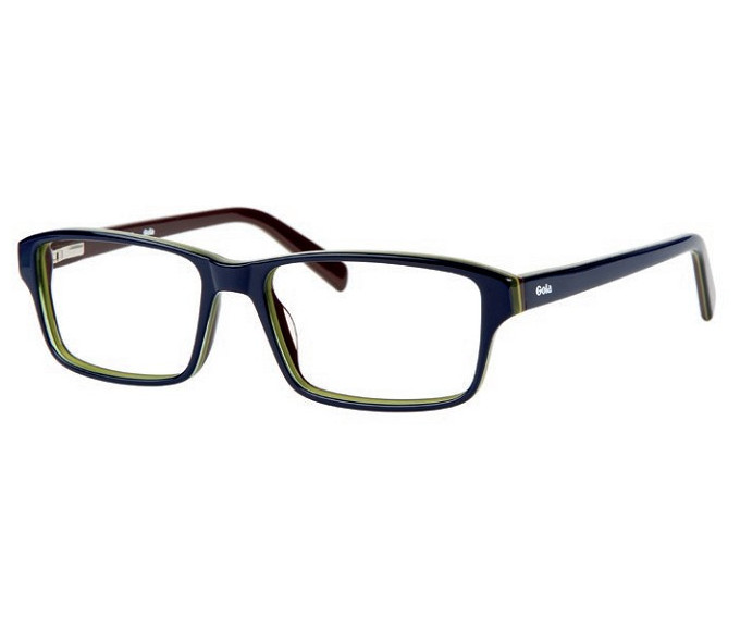 Gola Classics GOLA 11 Glasses in Navy/Lime/Brown
