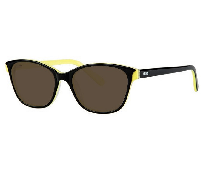Gola Classics GOLA 19 Sunglasses in Black/Yellow 