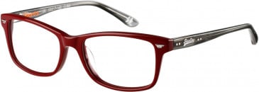 Superdry SDO-15000 Glasses in Gloss Red/Grey