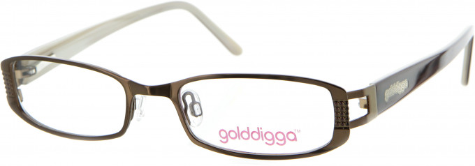 Golddigga GD0011 Glasses in Brown