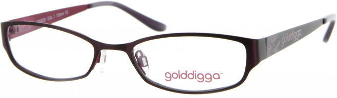 Golddigga GD0029 Glasses in Purple