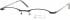 Andrew Actman CHEQUER Glasses in Black