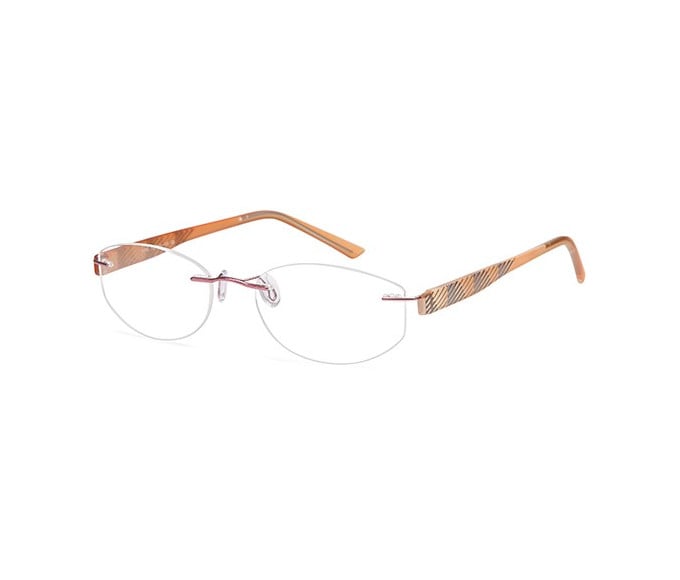 SFE Metal Prescription Glasses in pink