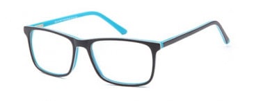 SFE-9555 glasses in Matt Black/Blue 