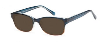 SFE-9612 sunglasses in Blue/Brown 