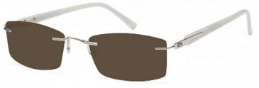 SFE-9578 sunglasses in Silver 