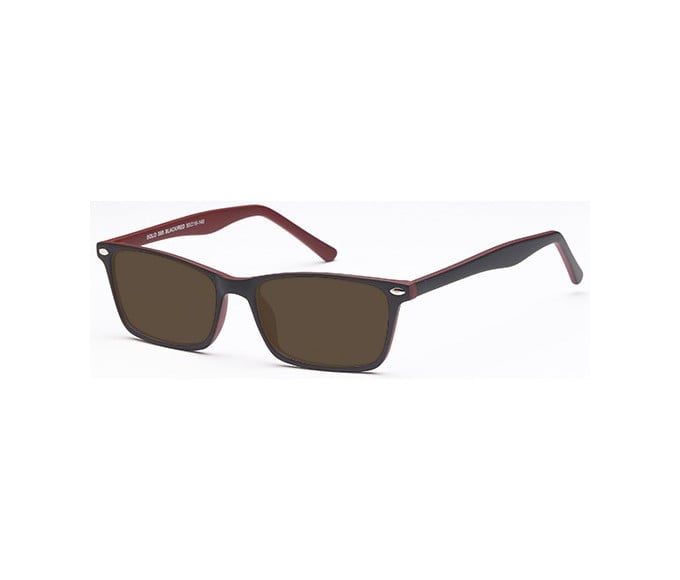 SFE-9600 sunglasses in Black/Red 