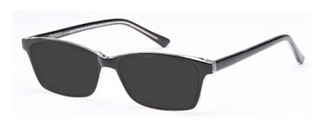 SFE-9607 sunglasses in Black/Crystal 