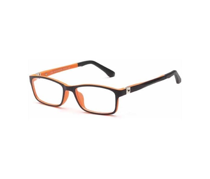 SFE-9700 kids glasses in Black/Orange