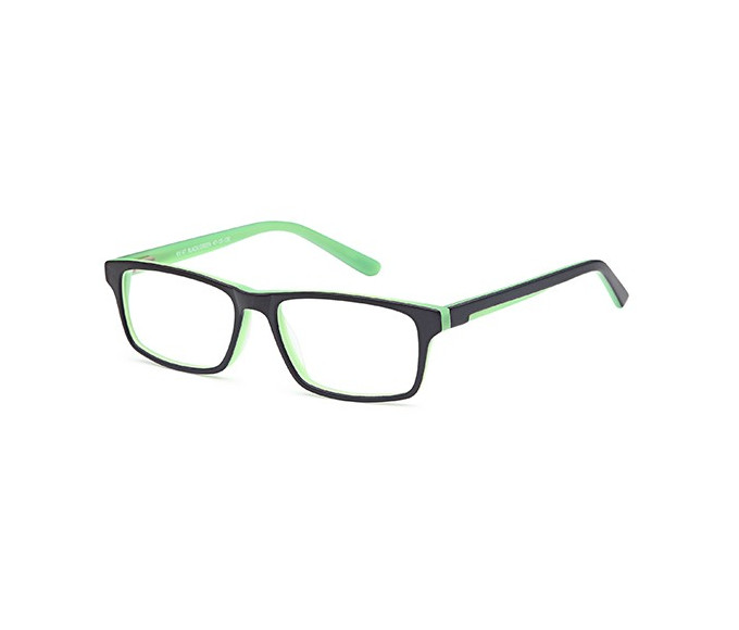 SFE-9717 kids glasses in Black/Green